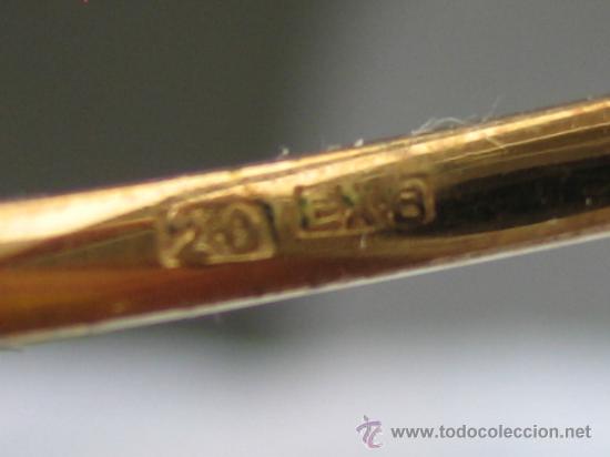 Antig&uuml;edades: Gafas antiguas con ba&ntilde;o de oro - Foto 2