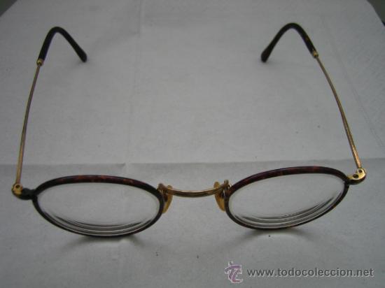 Antig&uuml;edades: Gafas antiguas con ba&ntilde;o de oro - Foto 4
