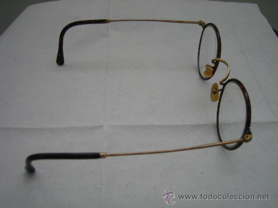 Antig&uuml;edades: Gafas antiguas con ba&ntilde;o de oro - Foto 6