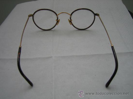 Antig&uuml;edades: Gafas antiguas con ba&ntilde;o de oro - Foto 7