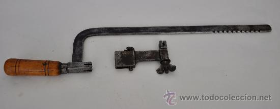 Antig&uuml;edades: Antigua Segueta de Herrero. - Foto 3