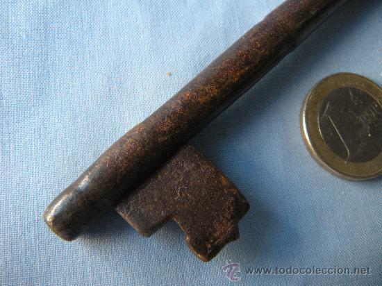 Antig&uuml;edades: ANTIGUA LLAVE DE FORJA S. XVIII - Foto 3