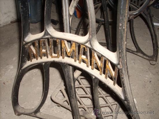 Antig&uuml;edades: MAQUINA DE COSER NAUMANN - Foto 6