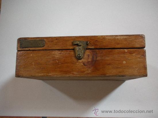 Antig&uuml;edades: antiguo Juego de pesas de precision, incompleta - Foto 3