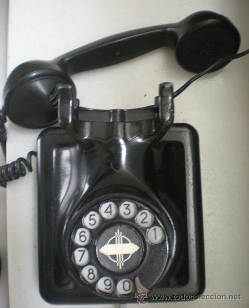 Tel&eacute;fonos: TELEFONO TELEFONICA BAQUELITA - Foto 2