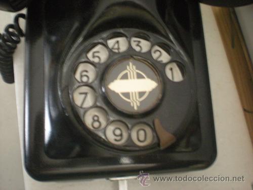 Tel&eacute;fonos: TELEFONO TELEFONICA BAQUELITA - Foto 3