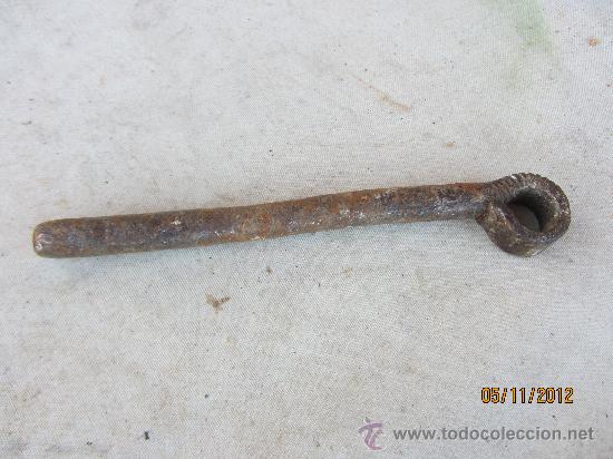 Antig&uuml;edades: ANTIGUA CABIJON FORJA, 19 CMS - Foto 1