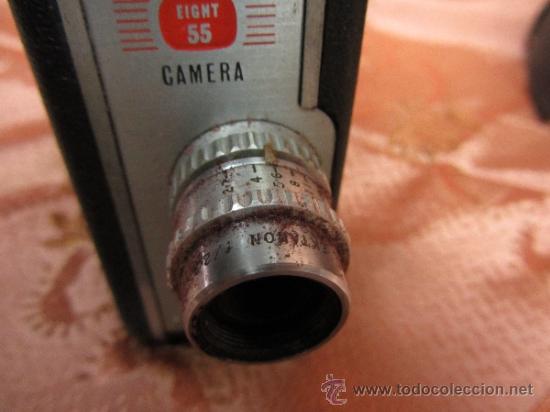 Antig&uuml;edades: Camara de cine kodak eight 55 - Foto 6