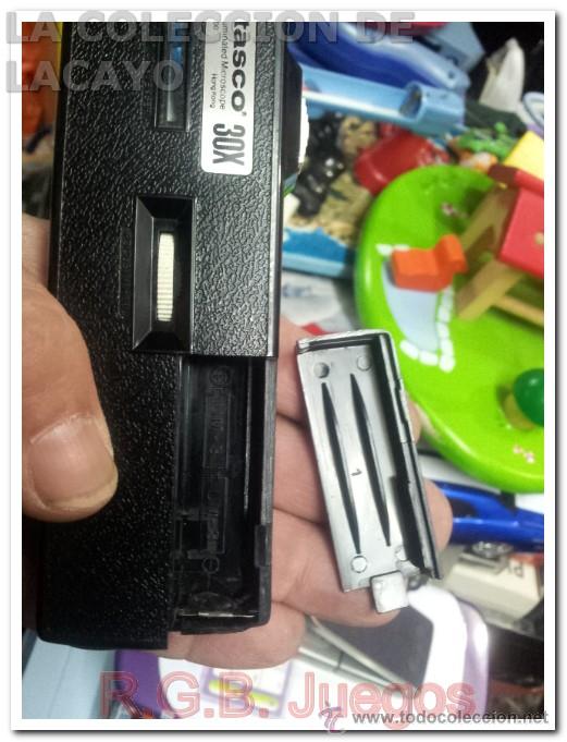 Antig&uuml;edades: MICROSCOPIO DE BOLSILLO TASCO 30X CON LUZ - Foto 5