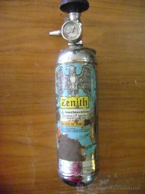 Antig&uuml;edades: Extintor zenith 1974 - Foto 2