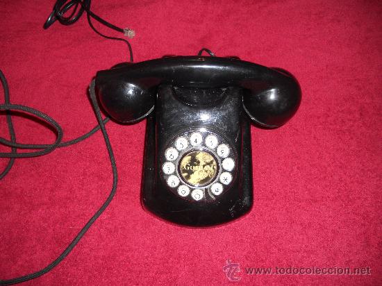 Tel&eacute;fonos: ANTIGUO TELEFONO BAQUELITA WWTTON .FUNCIONA . - Foto 2
