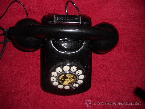 Tel&eacute;fonos: ANTIGUO TELEFONO BAQUELITA WWTTON .FUNCIONA . - Foto 4