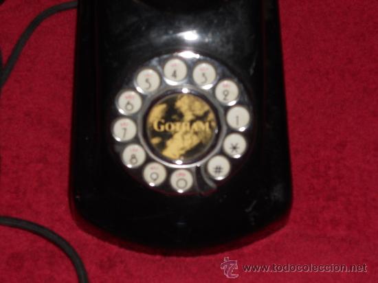 Tel&eacute;fonos: ANTIGUO TELEFONO BAQUELITA WWTTON .FUNCIONA . - Foto 9