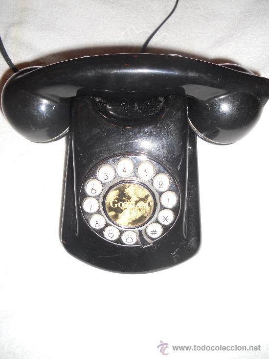 Tel&eacute;fonos: ANTIGUO TELEFONO BAQUELITA WWTTON .FUNCIONA . - Foto 11