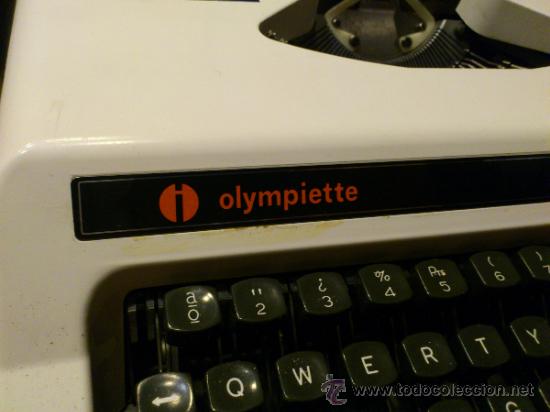 Antig&uuml;edades: Maquina de escribir Olympiette Special - Foto 1