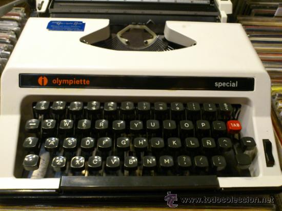 Antig&uuml;edades: Maquina de escribir Olympiette Special - Foto 2
