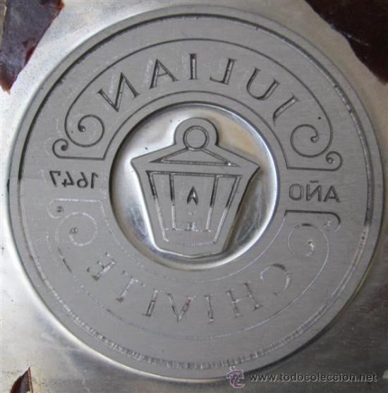 Antig&uuml;edades: Troquel de imprenta .. Bodegas Juli&aacute;n Chivite - Foto 2