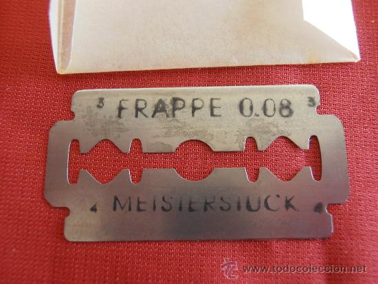Antig&uuml;edades: CAJA HOJAS DE AFEITAR FRAPP&Eacute; - Foto 8