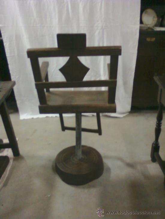 Antig&uuml;edades: SILL&Oacute;N DE BARBERO. R&Uacute;STICO - Foto 2