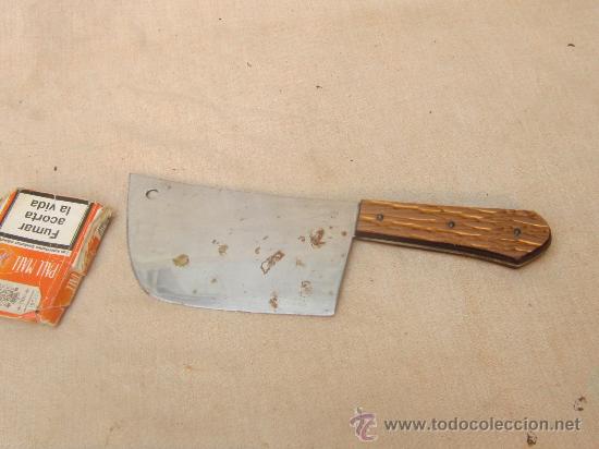 Antig&uuml;edades: HACHA DE CARNICERO - Foto 2