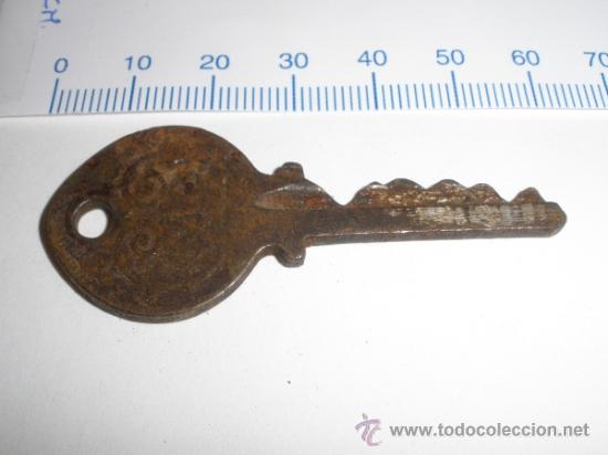 Antig&uuml;edades: LLAVE SIN MARCA (SOLO NUMERACION 50628) - Foto 1