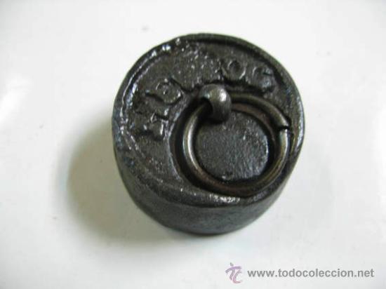 Antig&uuml;edades: Antiguo plomo de 187gr. - Foto 1