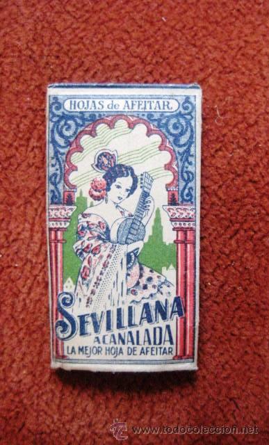 Antig&uuml;edades: HOJA DE AFEITAR SEVILLANA.. ENVIO GRATIS&iexcl;&iexcl;&iexcl; - Foto 1