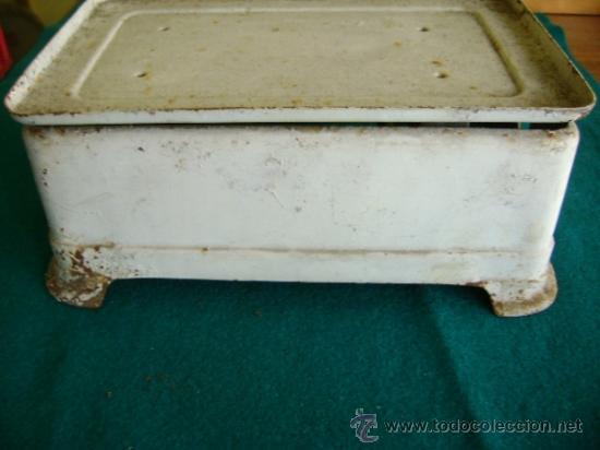 Antig&uuml;edades: Antigua b&aacute;scula de hasta 7,5 kg - Foto 6