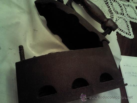 Antig&uuml;edades: ANTIGUA PLANCHA MARCA ALBA - Foto 3