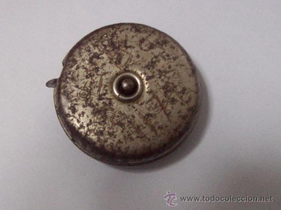 Antig&uuml;edades: METRO METALICO ANTIGUO - Foto 1