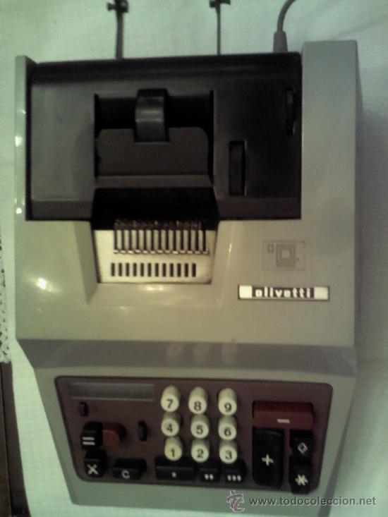 Antig&uuml;edades: MAQUINA SUMADORA O CALCULADORA HISPANO OLIVETTI - Foto 1