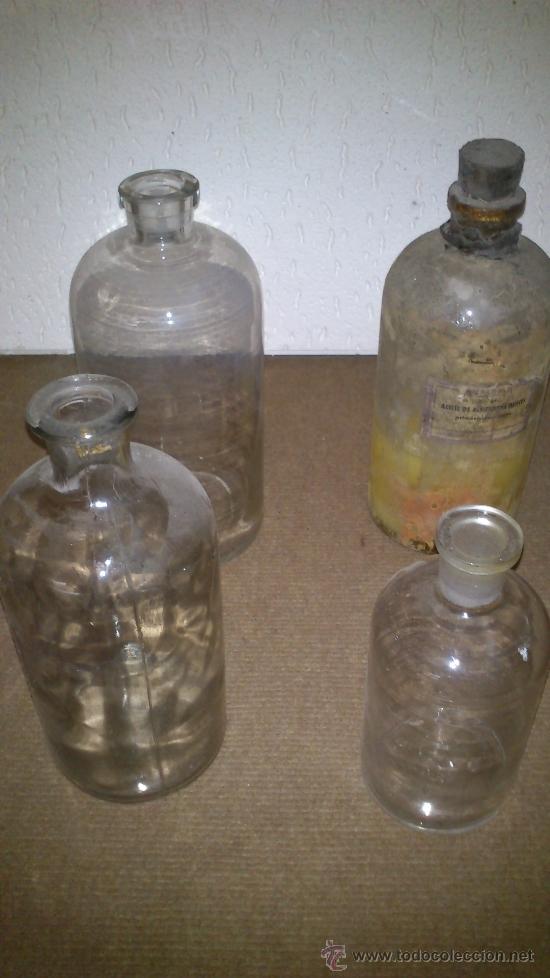 Antig&uuml;edades: Botellas de Farmacia - Foto 2
