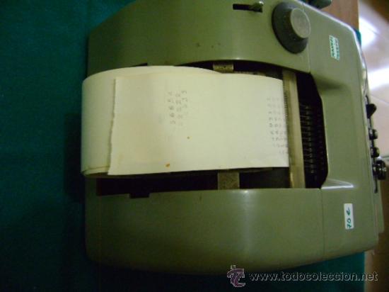 Antig&uuml;edades: Calculadora mec&aacute;nica Hispano Olivetti en - Foto 3