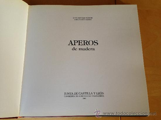 Antig&uuml;edades: APEROS DE MADERA. JOSE GONZALEZ TORICES. - Foto 2