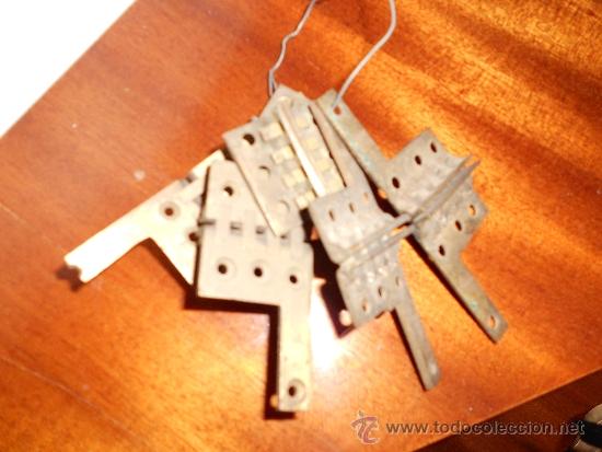 Antig&uuml;edades: conjunto de bisagras para puertas - Foto 1