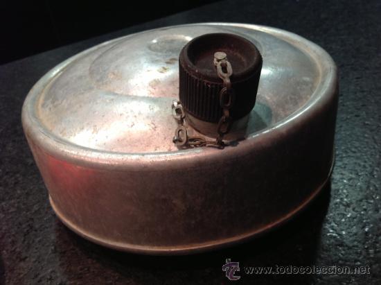 Antig&uuml;edades: CANTIMPLORA BOTELLA ENVAS&Eacute; ANTIGUO DE ALUMINIO 2litros m&aacute;s o menos - Foto 1