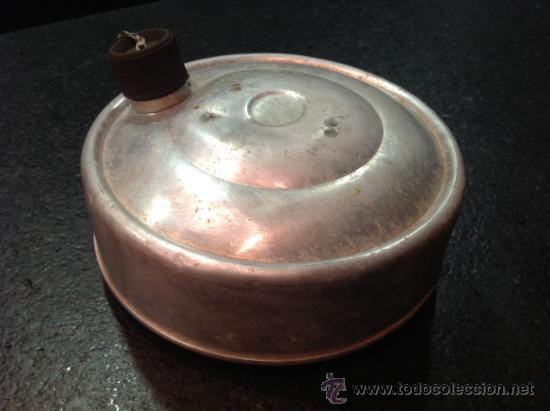 Antig&uuml;edades: CANTIMPLORA BOTELLA ENVAS&Eacute; ANTIGUO DE ALUMINIO 2litros m&aacute;s o menos - Foto 3