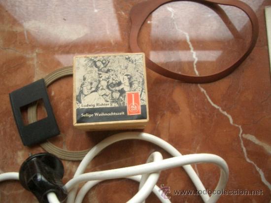 Antig&uuml;edades: LINTERNA M&Aacute;GICA DE BAQUELITA PoUVA - Foto 4