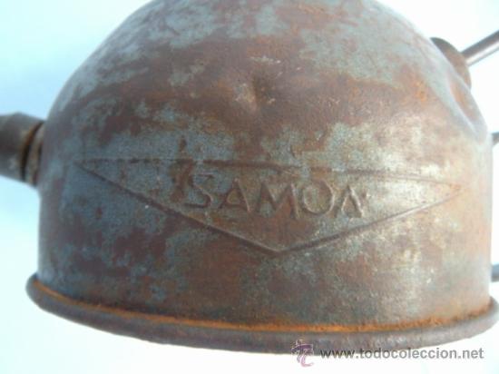 Antig&uuml;edades: ANTIGUA ALCUZA PARA ENGRASE MARCA SAMOA - Foto 5