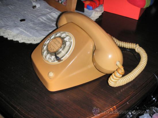 Tel&eacute;fonos: TELEFONO HERALDO MARRON/ocre CITESA FUNCIONANDO - Foto 3