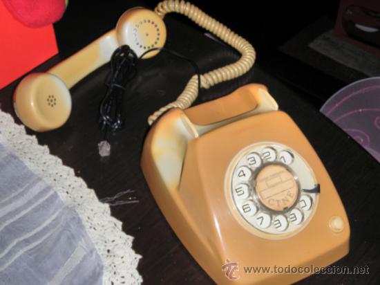 Tel&eacute;fonos: TELEFONO HERALDO MARRON/ocre CITESA FUNCIONANDO - Foto 2