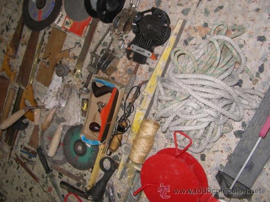 Antig&uuml;edades: Lote de antiguas herramientas de usos varios - Foto 1