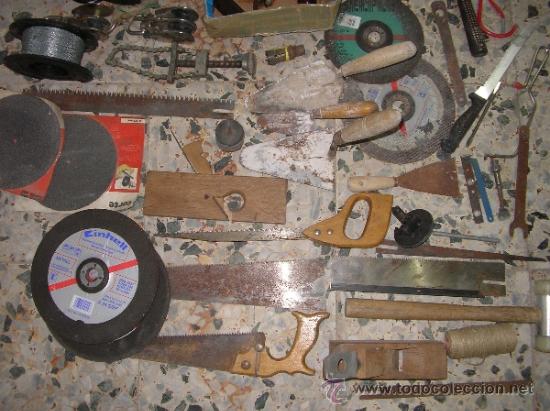 Antig&uuml;edades: Lote de antiguas herramientas de usos varios - Foto 3