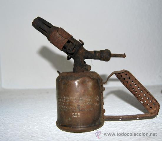 Antig&uuml;edades: Soplete antiguo, marca Hahnel, numero 262 - Foto 1