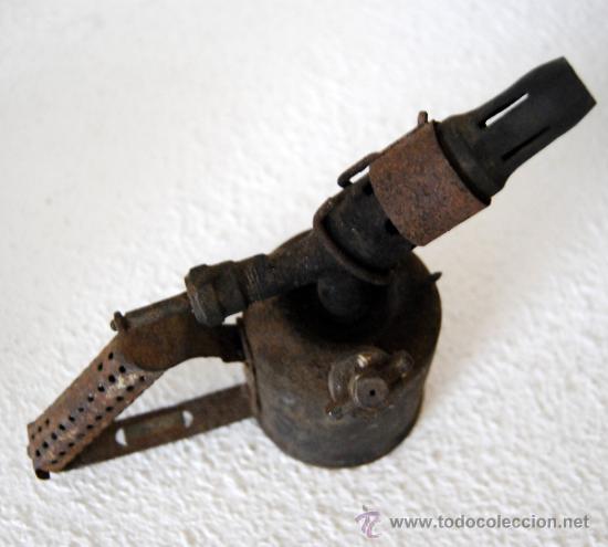 Antig&uuml;edades: Soplete antiguo, marca Hahnel, numero 262 - Foto 6