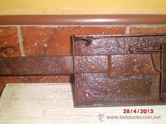 Antig&uuml;edades: CERRADURA ANTIGUA - Foto 4