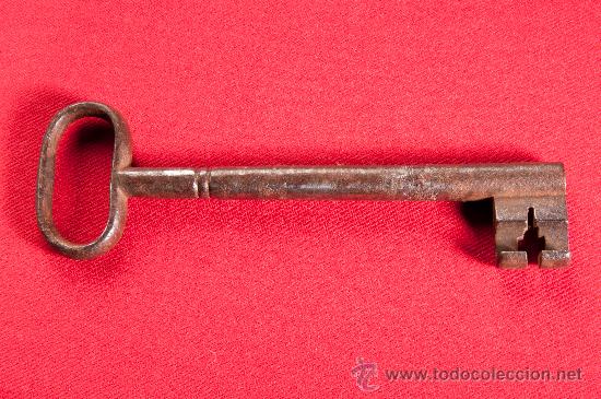 Antig&uuml;edades: LLAVE DE HIERRO, SIGLO XIX - Foto 1