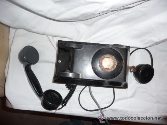 Tel&eacute;fonos: Tel&eacute;fono de pared con auricular - Foto 5