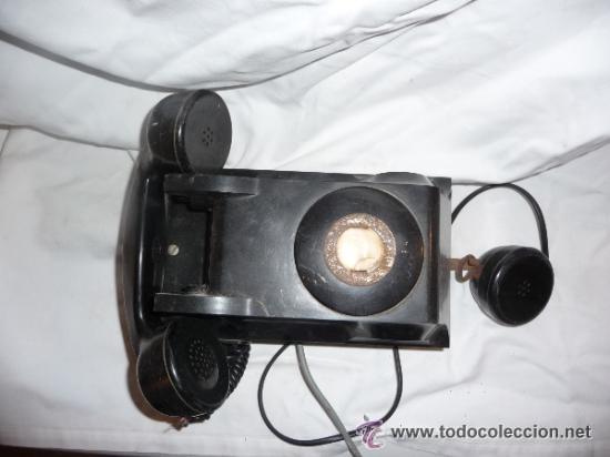 Tel&eacute;fonos: Tel&eacute;fono de pared con auricular - Foto 4
