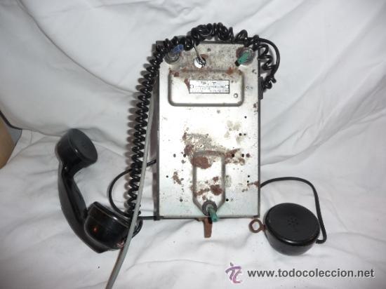 Tel&eacute;fonos: Tel&eacute;fono de pared con auricular - Foto 3